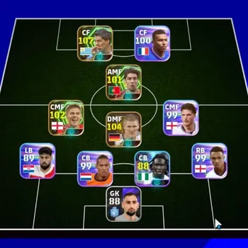 eFootball Accounts High-End Android|Power 2997|6 Epic Luis Suarez,B.Schweinsteiger,Rui Costa,Gerrard|5 ShowTime Calvin