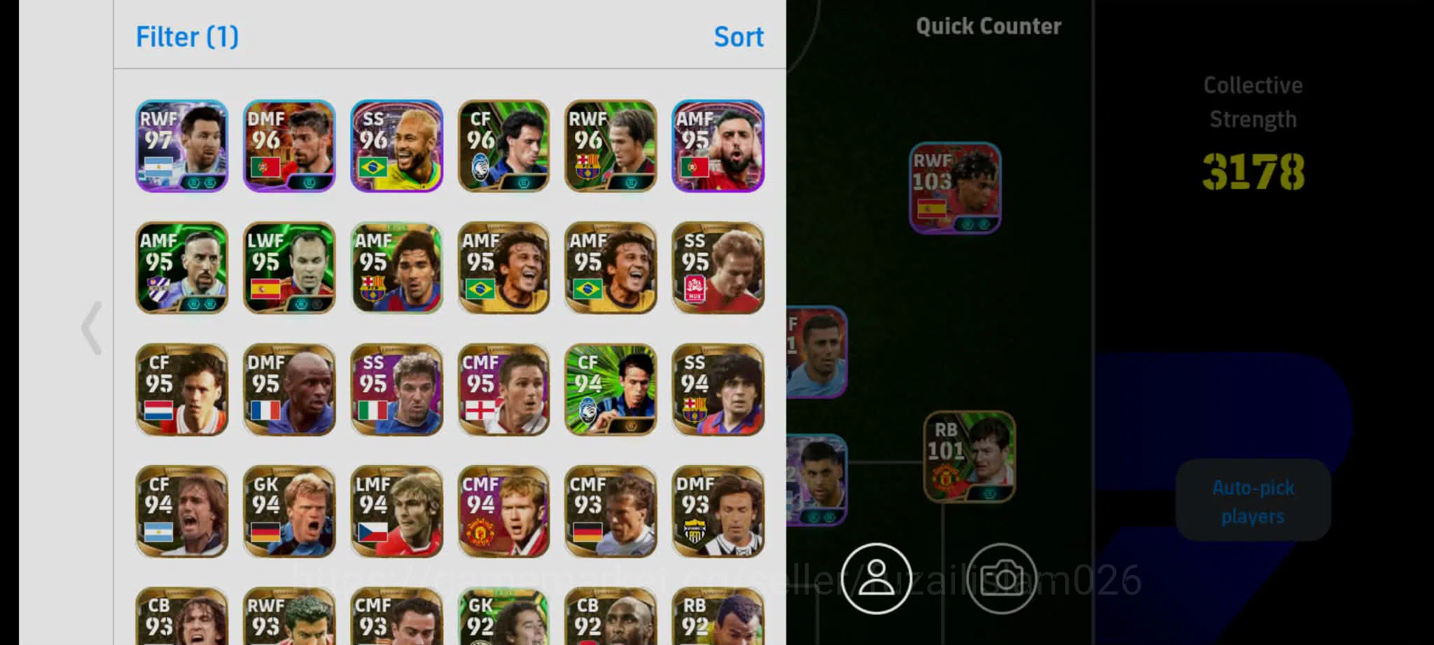 eFootball Accounts Legends & Iconic Players eFootball Dream Team | Old account many legend player available | Safe Account 2