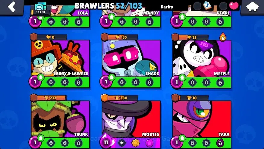 Brawl Stars Accounts 13201 Trophy|52 Brawlers 12 Max Lvl|11 Buffies|93  image 10