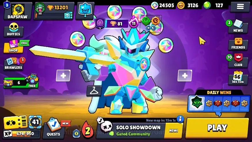 Brawl Stars Accounts 13201 Trophy|52 Brawlers 12 Max Lvl|11 Buffies|93  image 3