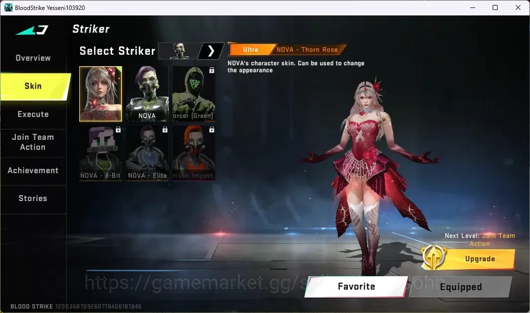 Blood Strike Accounts ASIA | ULTRA MELEE: Katar-Claw of Oblivion|ULTRA G image 13