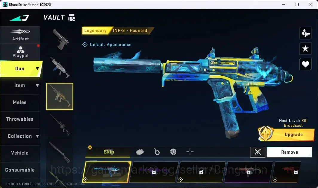 Blood Strike Accounts ASIA | ULTRA MELEE: Katar-Claw of Oblivion|ULTRA G image 5