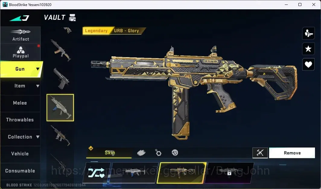 Blood Strike Accounts ASIA | ULTRA MELEE: Katar-Claw of Oblivion|ULTRA G image 6