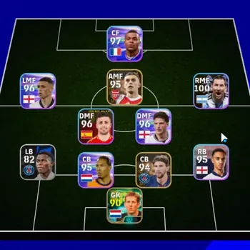 eFootball Accounts Legends & Iconic Players Android|Power 2792|Epic New(Edwin van der Sar),Wayne Rooney|Show Time Lionel
