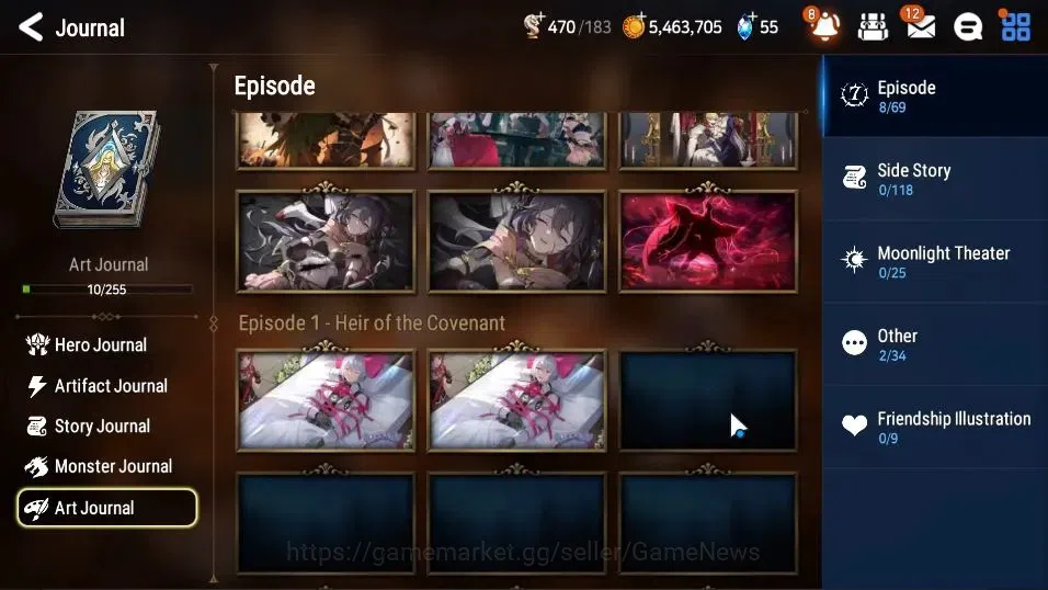 Epic Seven Accounts GLOBAL UnVerif|New Era|2 ML(Rhiana&Luciel,Fallen C image 20