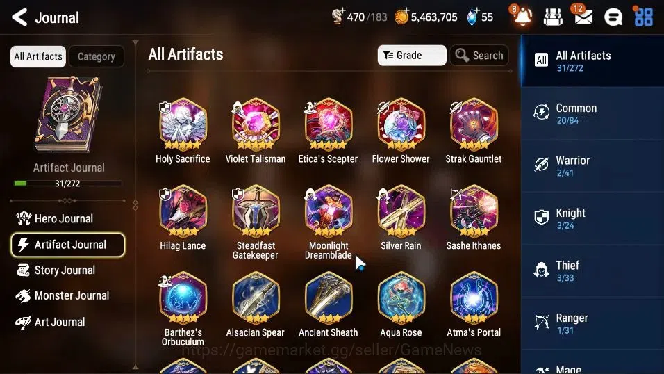 Epic Seven Accounts GLOBAL UnVerif|New Era|2 ML(Rhiana&Luciel,Fallen C image 8
