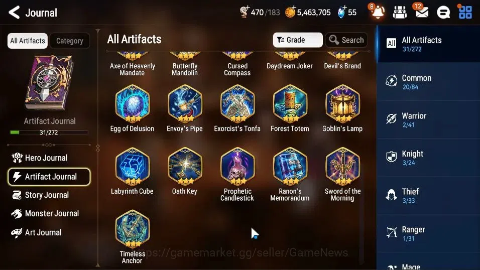 Epic Seven Accounts GLOBAL UnVerif|New Era|2 ML(Rhiana&Luciel,Fallen C image 9