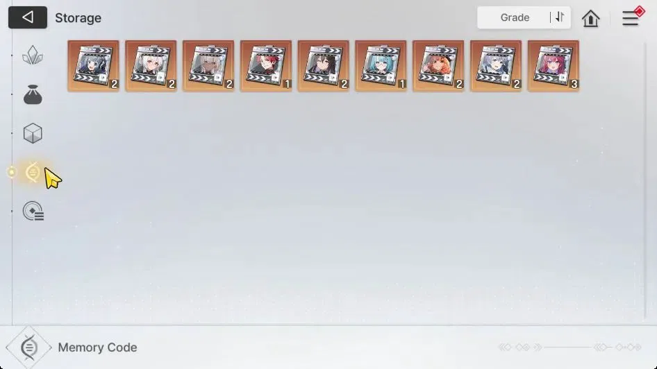 Chaos Zero Nightmare Accounts GLOBAL Lv 55|1,6K Crys|7 SSR[(HeidemarieM4,Nine,Or image 11