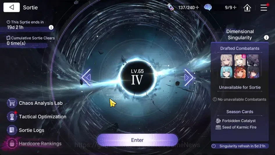 Chaos Zero Nightmare Accounts GLOBAL Lv 55|1,6K Crys|7 SSR[(HeidemarieM4,Nine,Or image 14