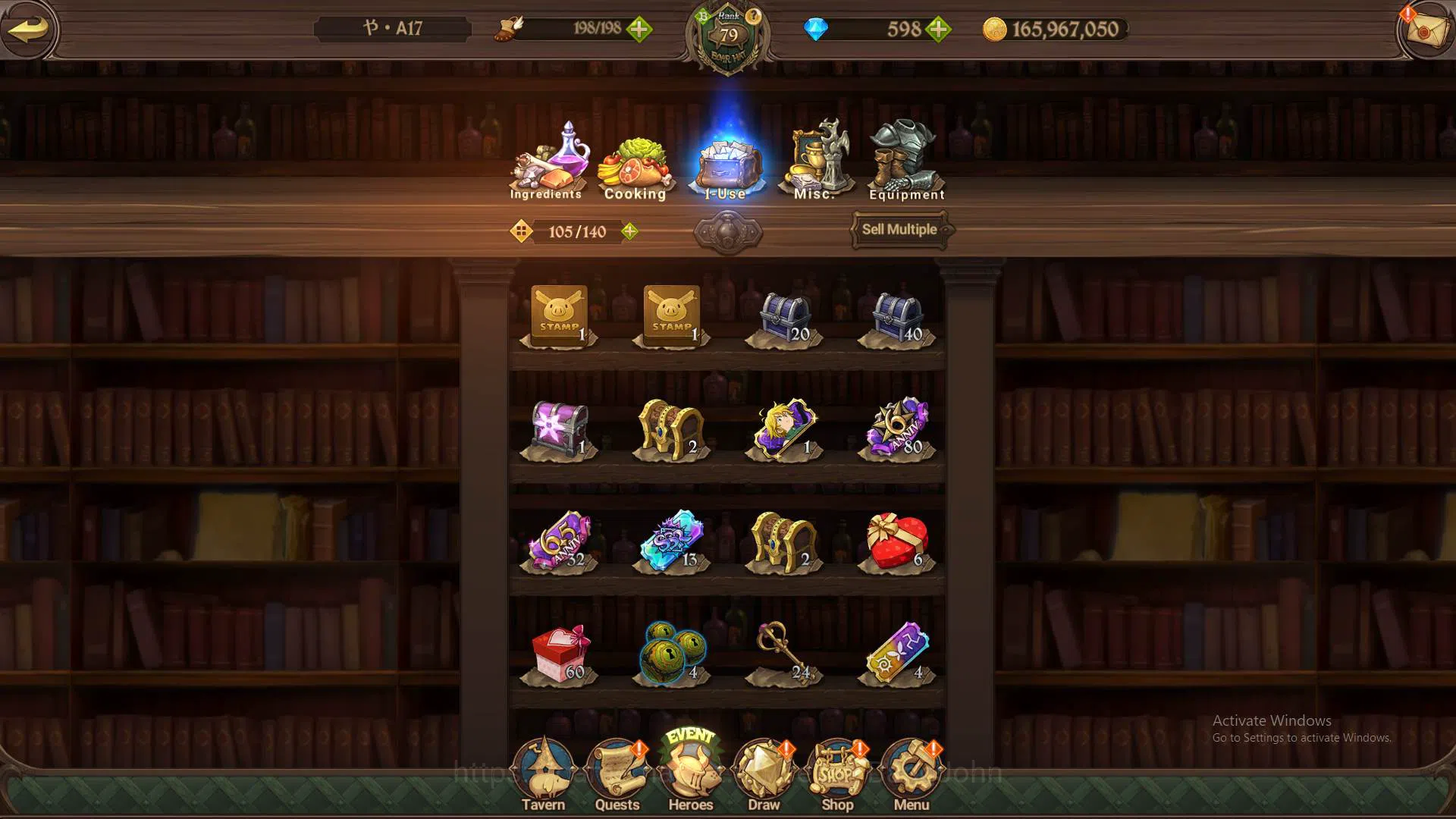 The Seven Deadly Sins: Grand Cross Accounts ASIA|1M CC|DM 598|1LR Elizabeth|UR Demon King Meli image 5