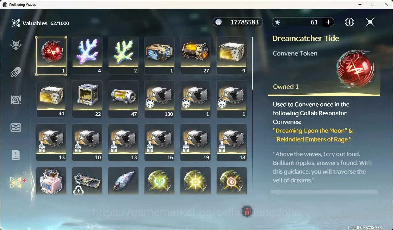Wuthering Waves Accounts SEA|UL 53|Rank 6|2 Char Limited [Cartethyia RC5]+S image 10
