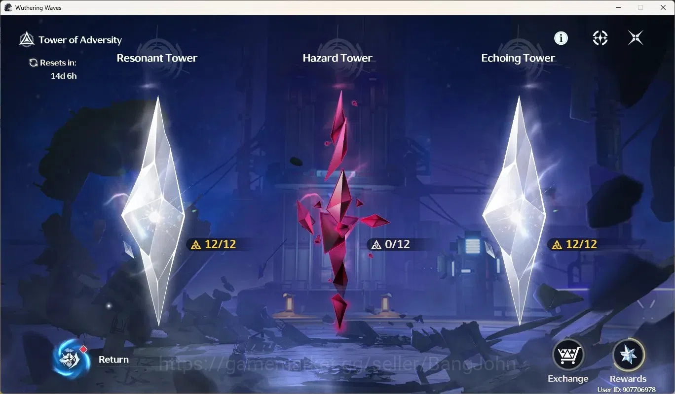 Wuthering Waves Accounts SEA|UL 53|Rank 6|2 Char Limited [Cartethyia RC5]+S image 13