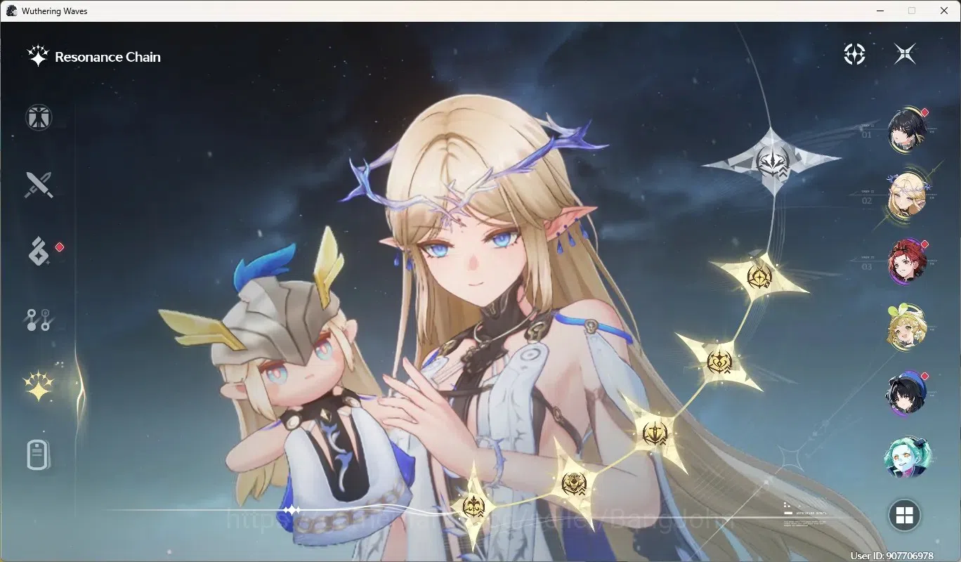 Wuthering Waves Accounts SEA|UL 53|Rank 6|2 Char Limited [Cartethyia RC5]+S image 3