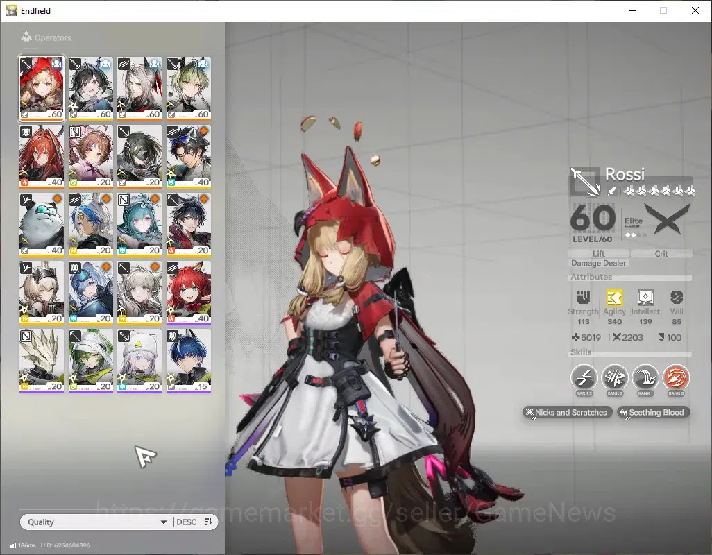 Arknights: Endfield Accounts NA/EU | Lv 56 | 5 SSR (1 Limit) + 14 (*6 Weapon) + image 2