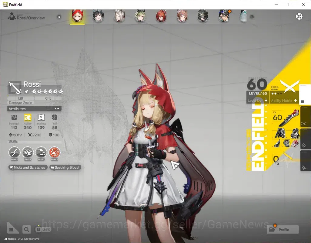 Arknights: Endfield Accounts NA/EU | Lv 56 | 5 SSR (1 Limit) + 14 (*6 Weapon) + image 3