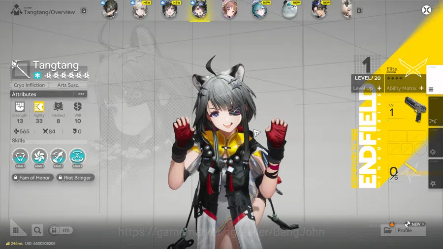 Arknights: Endfield Accounts NA EU |Starter | 1Limit |Tangtang,Ardelia AKE305B 6