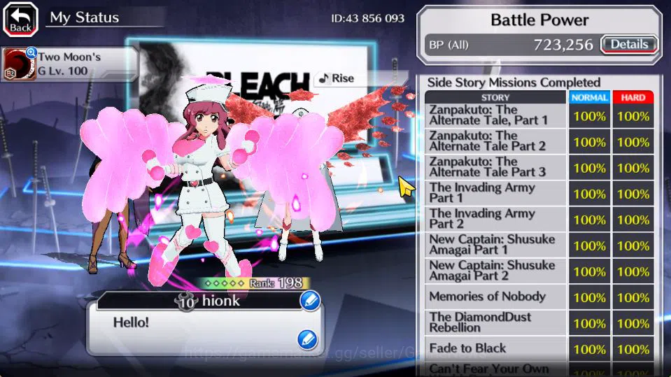 Bleach: Brave Souls Accounts Mid-Tier [GLOBAL]51K Orbs|TYBW26[Bambietta,Meninas],Ichigo 10th Anniv,Aizen Renewed,Yoruichi 5