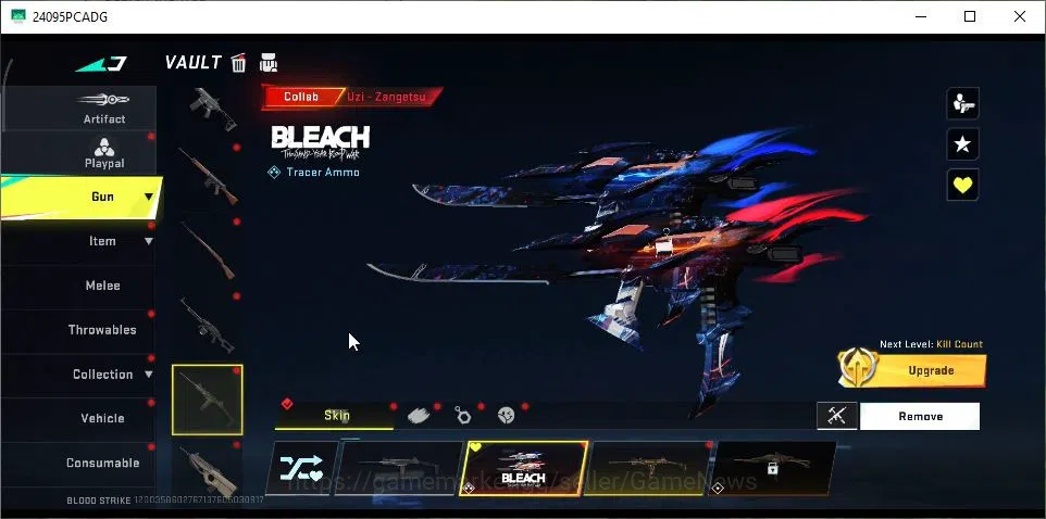 Blood Strike Accounts ASIA|Artifact EVO-Nexus|ETERNAL M700|3 Melee[Light image 14