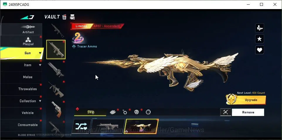 Blood Strike Accounts ASIA|Artifact EVO-Nexus|ETERNAL M700|3 Melee[Light image 16