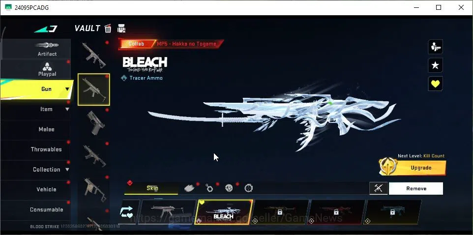 Blood Strike Accounts ASIA|Artifact EVO-Nexus|ETERNAL M700|3 Melee[Light image 19
