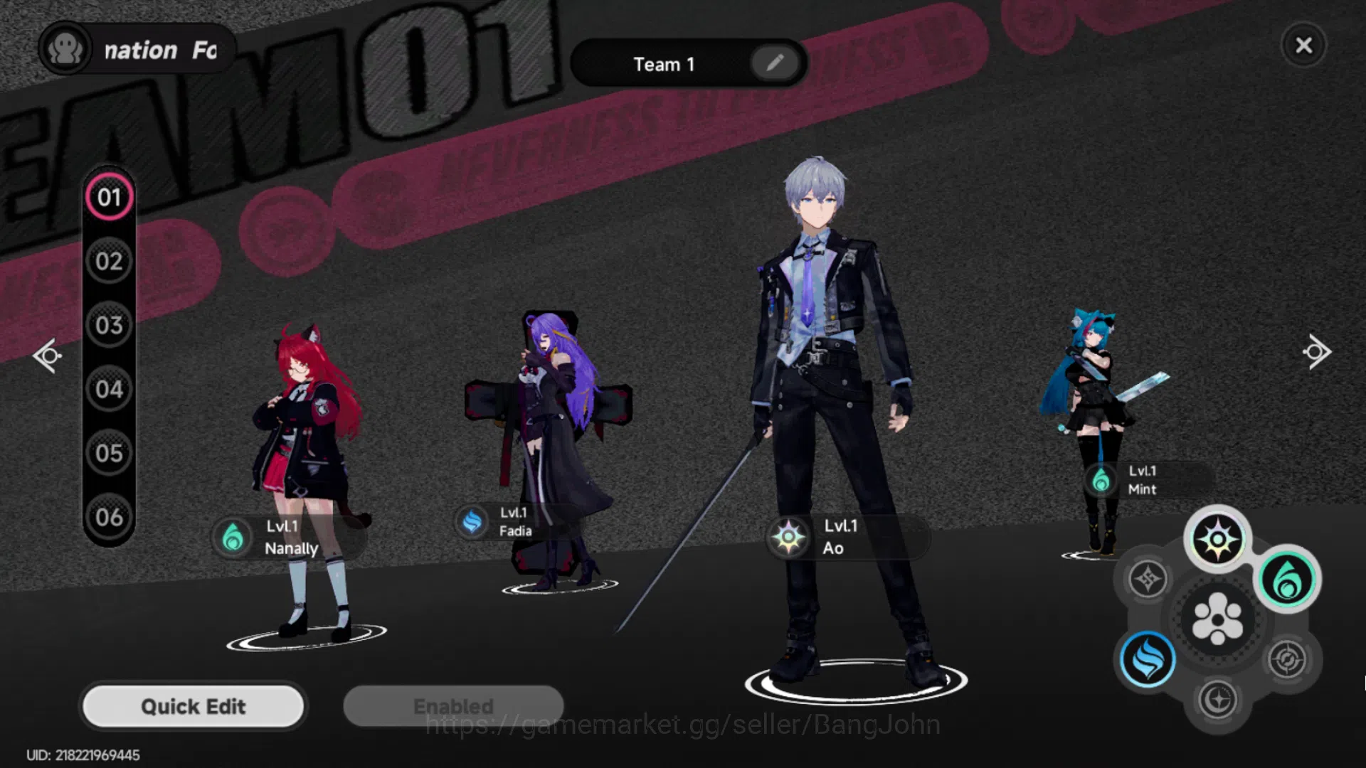 Neverness to Everness Accounts SEA | Starter Lvl 3 | 2 S (Nanally, Fadia) + 5 A C image 9