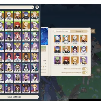Genshin Impact Accounts Others ASIA|AR 55|7Limit PremNouvillette+Sign,PremFlins,Semiprem Arlecchino,SemiPremColumbina|MC