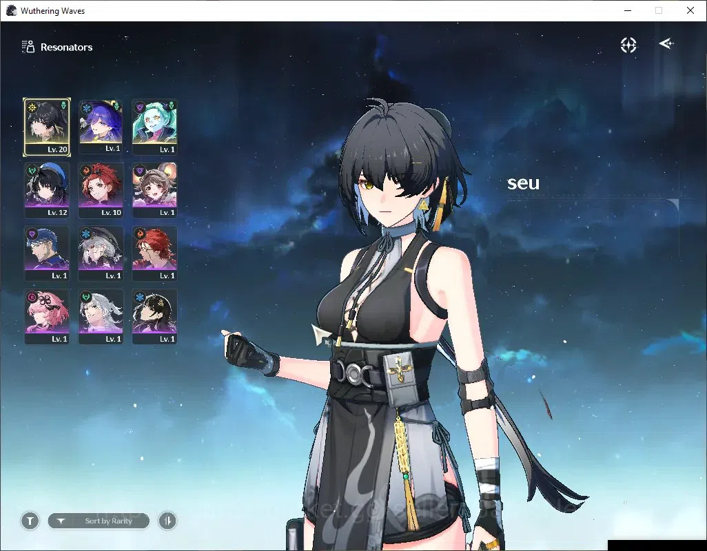 Wuthering Waves Accounts Starter EU|UL 10|2 Limited+1(5*Weapon),(Lucilla)+Sign,Rebecca|MC FeMale|Log Kuro|Check SS|WW3801 2