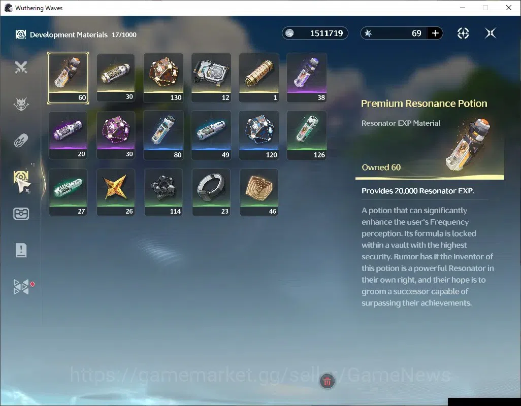 Wuthering Waves Accounts Starter EU|UL 10|2 Limited+1(5*Weapon),(Lucilla)+Sign,Rebecca|MC FeMale|Log Kuro|Check SS|WW3801 6