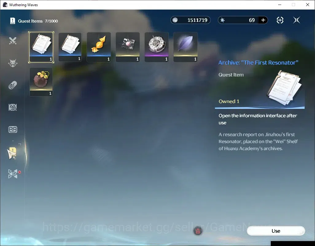Wuthering Waves Accounts Starter EU|UL 10|2 Limited+1(5*Weapon),(Lucilla)+Sign,Rebecca|MC FeMale|Log Kuro|Check SS|WW3801 8