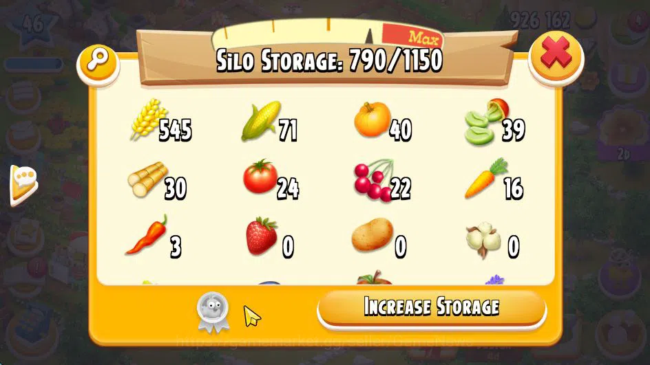 Hay Day Accounts Lvl 46 | Silo Storage 1150 + Barn Storage 4050 + 9 image 11