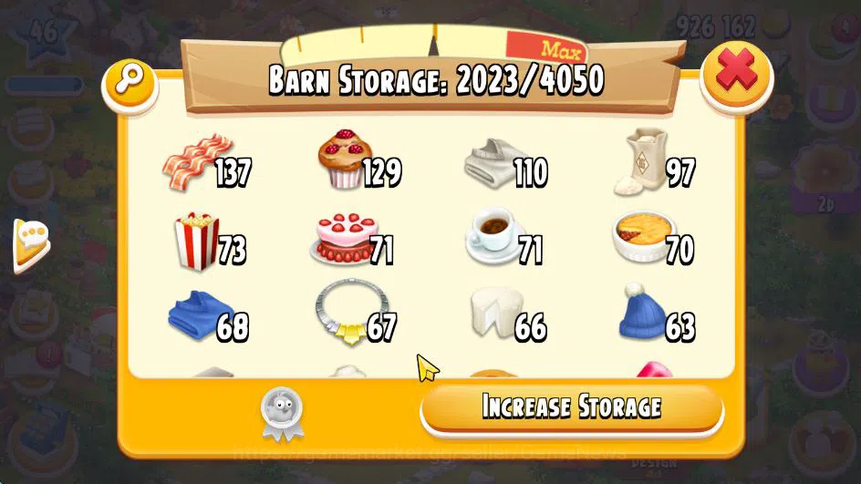 Hay Day Accounts Lvl 46 | Silo Storage 1150 + Barn Storage 4050 + 9 image 12