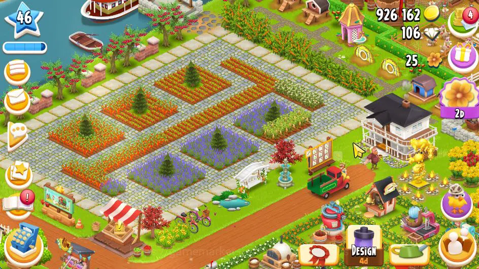 Hay Day Accounts Lvl 46 | Silo Storage 1150 + Barn Storage 4050 + 9 image 2