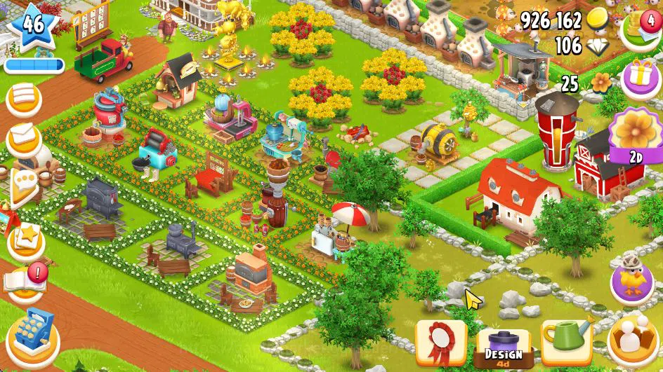 Hay Day Accounts Lvl 46 | Silo Storage 1150 + Barn Storage 4050 + 9 image 4