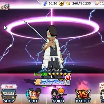 Bleach: Brave Souls Accounts High-End GLOBL|20K Orb|TYBW24 Oh-Etsu,TYBW23 Byakuya,6Th Anniv