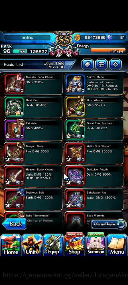 Grand Summoners Accounts Mid-Game Global|Rank 96|29 Ascend|UP RoyTW,Summer Miyu,ChloeTW,Hazuki,LM 4