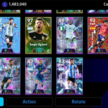eFootball Accounts High-End Mobile|PW 3124|Epic Makalele,Pepe,Aguero|Showtime Neymar,Odegard,L.Yamal.l.Messi,ETC|2026|Check