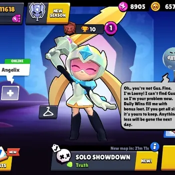 Brawl Stars Accounts Trophy 11618 | 60 Brawler|6 Max Hypercharge|3 Legend ,11 Mythic,34 Epic Skins|7465 Bling|Check SS
