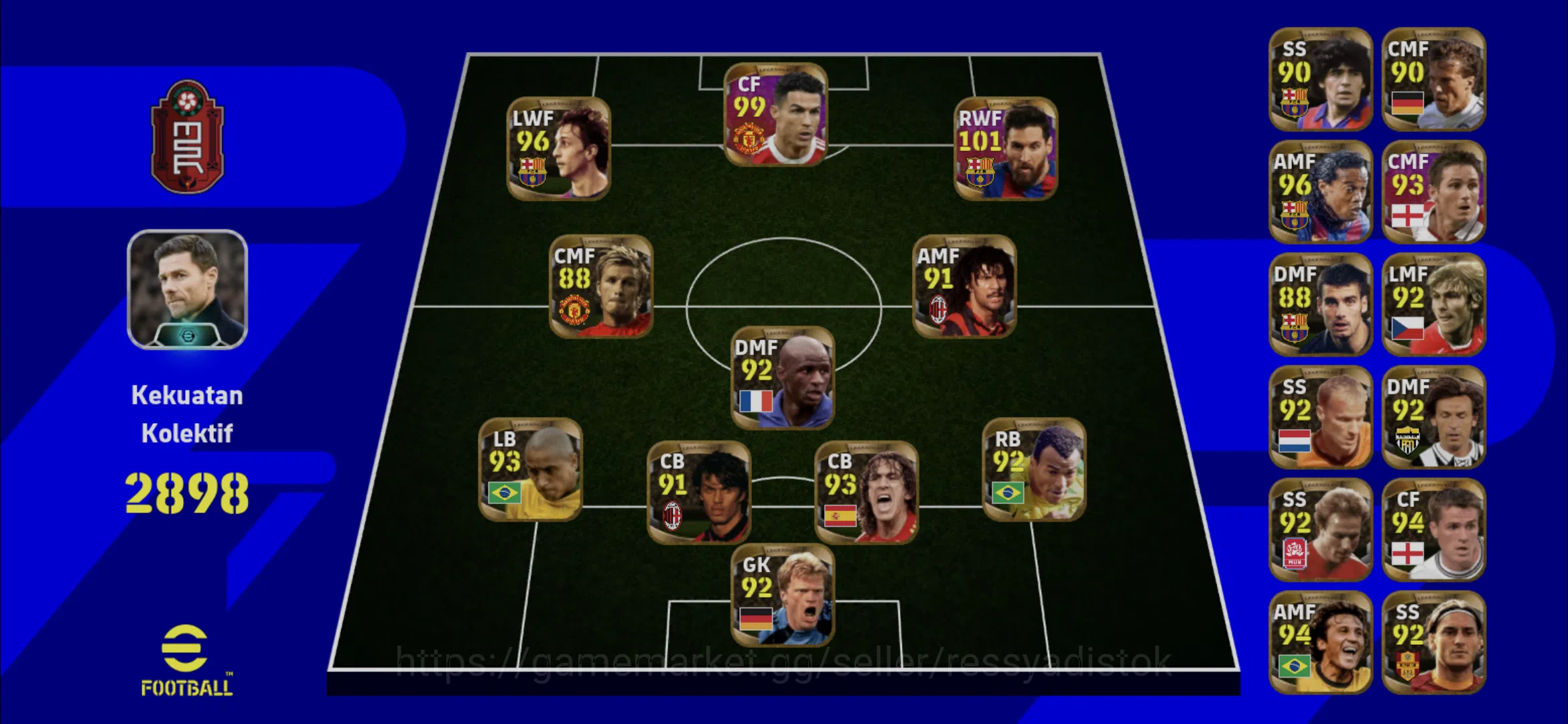 eFootball Accounts Legends & Iconic Players EFOOTBALL OLD META | ID ASAA,MANY CARD OLD, SPECIAL TEAM,GG SQUAD,STARTER TO 1