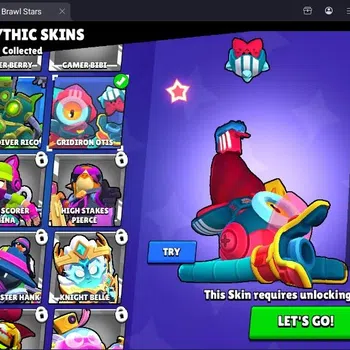 Brawl Stars Accounts Trophy 353 | 3 Max (Shelly,Edgar,Jae Yong-HC) | 9 Brawler | 2443 Bling | 21 Gems | ProtectOff |Check SS