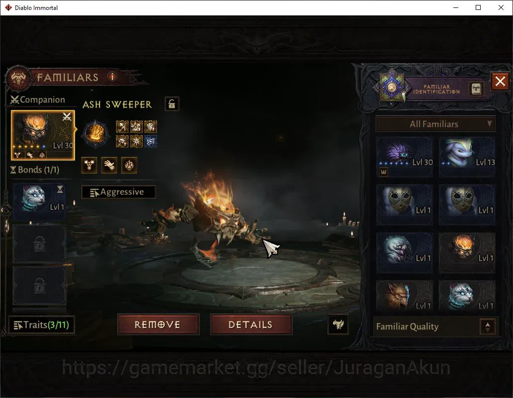 Diablo Immortal Accounts Mid-Tier SEA - Izual|Lv60(237) Druid|24K CR|Reso 450|Hell III|Paragon Slinger|1 Cosmestics|Hell Lv 11