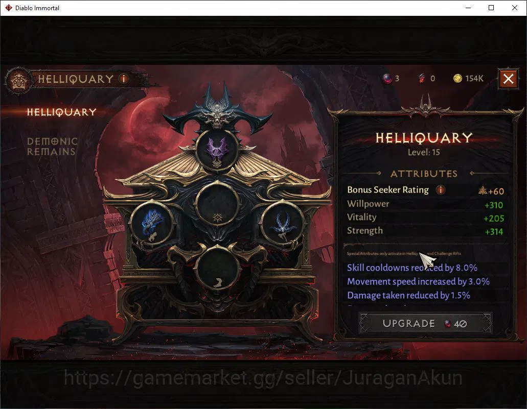 Diablo Immortal Accounts Mid-Tier SEA - Izual|Lv60(237) Druid|24K CR|Reso 450|Hell III|Paragon Slinger|1 Cosmestics|Hell Lv 9