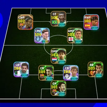 eFootball Accounts Legends & Iconic Players EFOOTBALL 2027 | LEGEND CARD PELE,BIGTIME RONALDINHO,A ELLIOT,LAMPARD,C