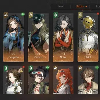 Reverse: 1999 Accounts Midgame GLOBAL|Lv 45|9K CD|9 (*6Crew) 1 Limit|Rhiannon