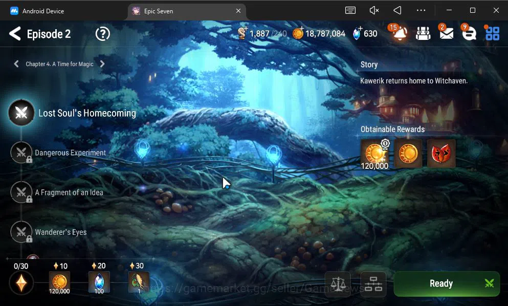 Epic Seven Accounts GLOBAL Unverif|New Era|6 ML(NM Luna,SP Politis,Zio image 19