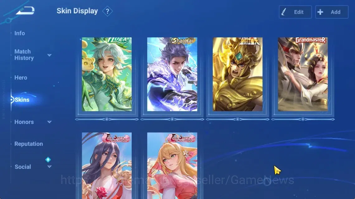 Honor of Kings Accounts Hero112 Skin273|Flawless(Kaizer),Mythic(Diao),AOT( image 6