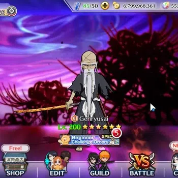 Bleach: Brave Souls Accounts High-End GLOBAL|BP 1,2M+55k Orbs|TYBW26 [Jugram,Yhwach,Genryusai],11th [GrimJow,Ulquiora],Renew