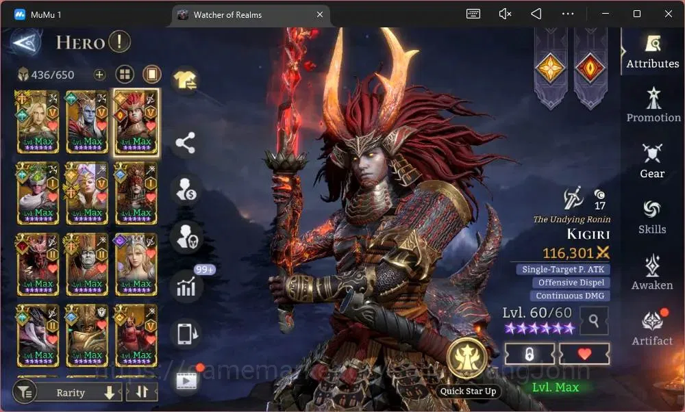 Watcher of Realms Accounts Global 60xx|Power 15,6M|15 Lord IngridA5,TorodorA3 image 18
