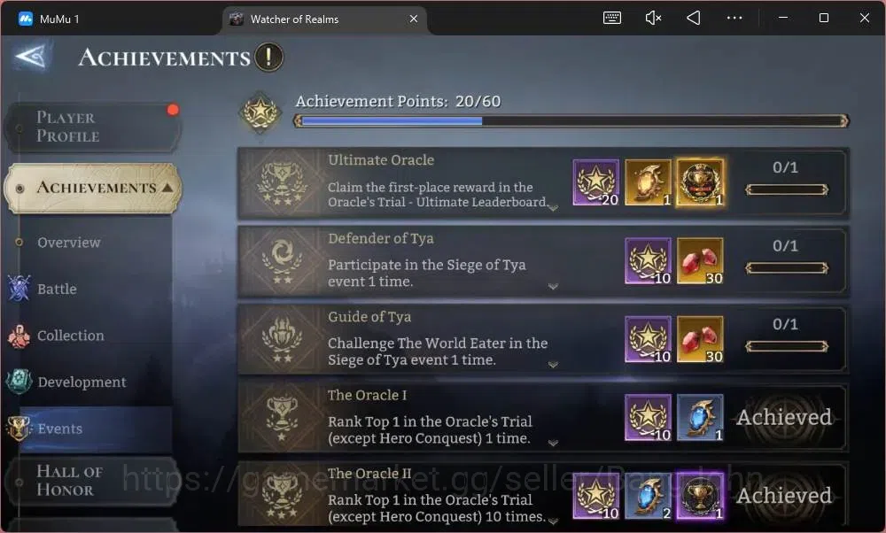 Watcher of Realms Accounts Global 60xx|Power 15,6M|15 Lord IngridA5,TorodorA3 image 6