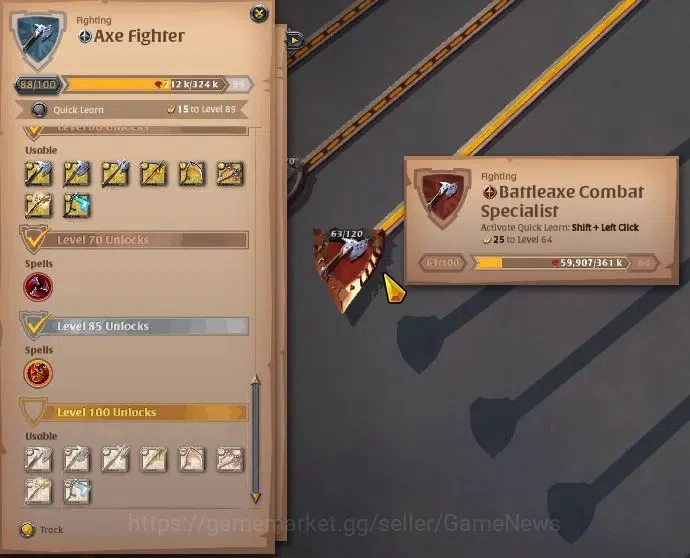 Albion Online Accounts ASIA |4,84M Total Fame - 10,7M Silver | T8 Animal image 4
