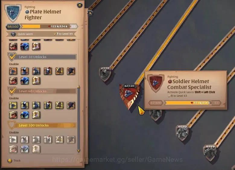 Albion Online Accounts ASIA |4,84M Total Fame - 10,7M Silver | T8 Animal image 9